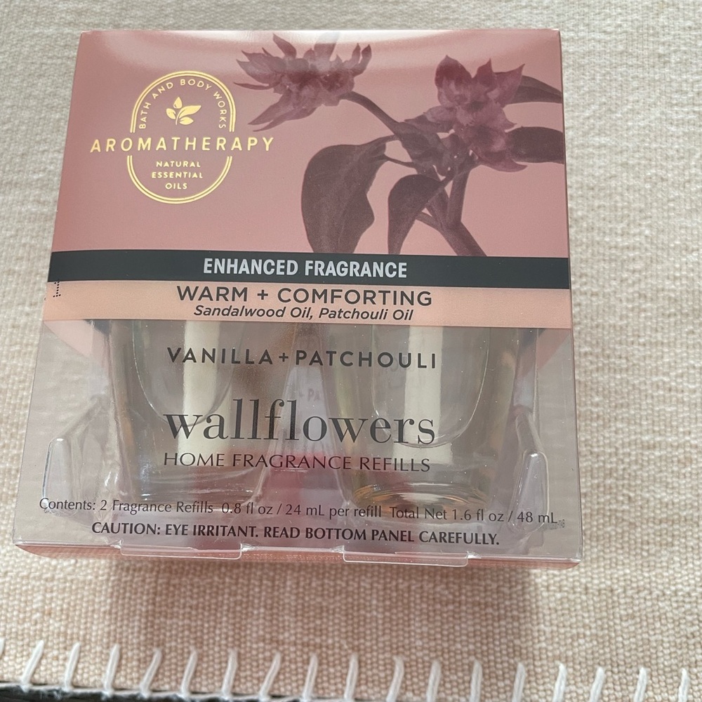 5- 2 pack VANILLA + PATCHOULI wallflower